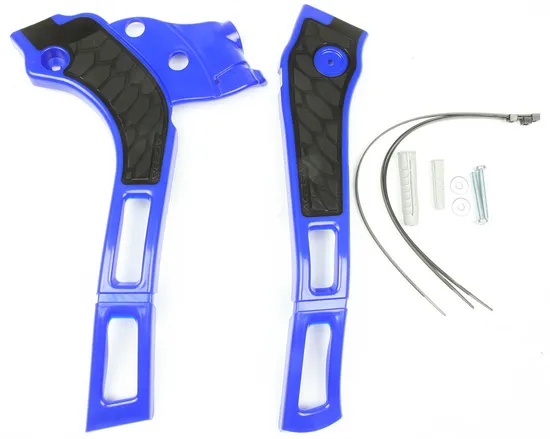 ACERBIS X Grip Frame Guards Blue Black