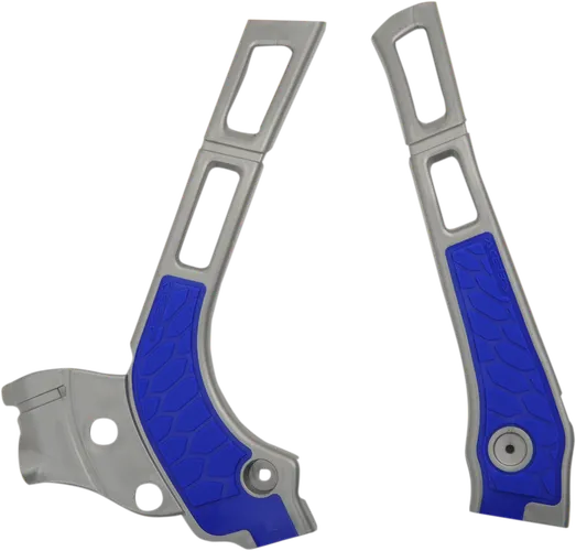 ACERBIS X Grip Frame Guards Silver Blue