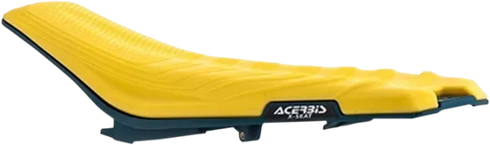Acerbis Single Piece X-Seat Yellow Blue