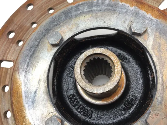 Front Wheel Hub with Rotor A 2016 Polaris Ranger ETX 2619