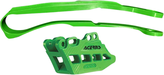 ACERBIS Chain Guide And Slider 2.0 Green Kawasaki KX250F KX450F