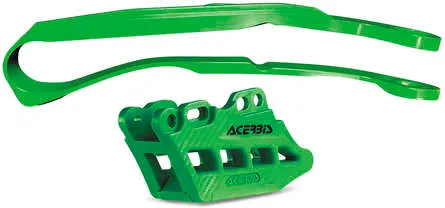 ACERBIS Chain Guide And Slider 2.0 Green Kawasaki KX250F KX450F