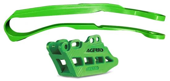 ACERBIS Chain Guide And Slider 2.0 Green Kawasaki KX250F KX450F