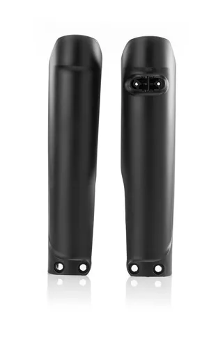 Acerbis Black Lower Fork Cover Protector Guard Set 4