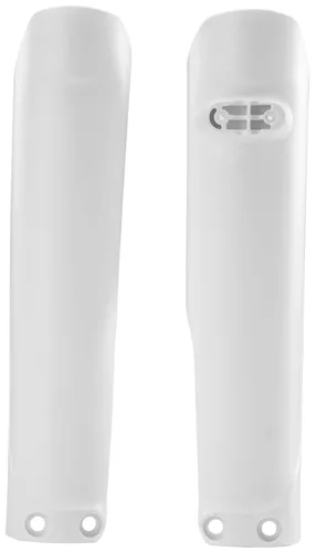 Acerbis White Lower Fork Cover Protector Guard Set