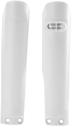 Acerbis White 20 Lower Fork Cover Protector Guard Set