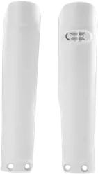 Acerbis White 20 Lower Fork Cover Protector Guard Set