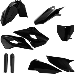 Acerbis Complete Plastic Fender Body Kit OE Black