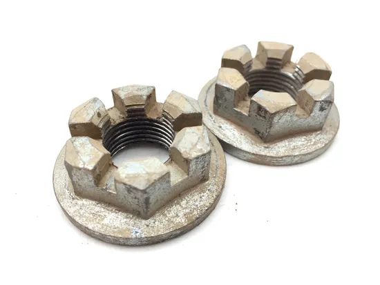 Front Wheel Hub Spindle Castle Nuts 2003 Arctic Cat 500 4X4 2623