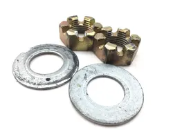 Front Wheel Hub Spindle Castle Nuts 2014 Polaris Ranger Crew 570 EFI 2624A