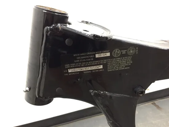 Main Frame Chassis CLN 2005 Harley-Davidson Road King Classic EFI FLHRCI 2630A x