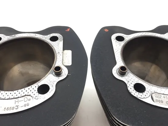 Front Rear Cylinder Jug Set 2005 Harley Road King Classic EFI FLHRCI 2630A x