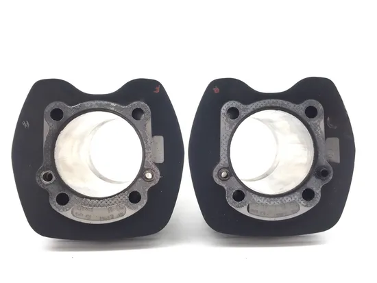 Front Rear Cylinder Jug Set 2005 Harley Road King Classic EFI FLHRCI 2630A x