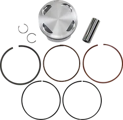 JE Piston Kit Rings Pins Round 4mm OB 89mm Bore 10.8:1