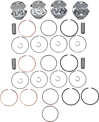 JE Piston Kit Pins FSR STD 68mm Bore 13.2:1