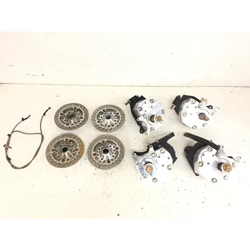 Super ATV 4in Portal Gear Lift Set Yamaha Wolverine X2 2019 2627A x 3