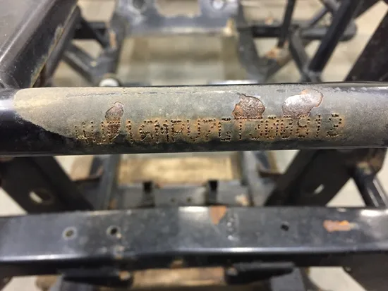 Frame Chassis 2016 Arctic Cat Prowler HDX 700 4x4 XT EPS 2631A