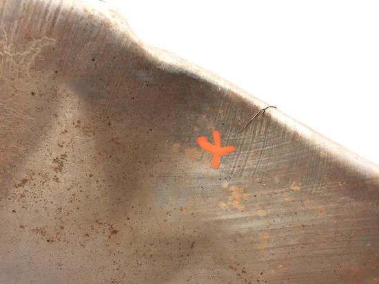 2016 Honda Pioneer 700 700MG2 Exhaust Muffler Heat Shield 2641A x