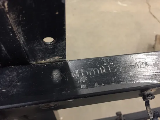 Frame Chassis CLN Ready To Go 2014 Polaris Ranger Crew 570 EFI 2644A