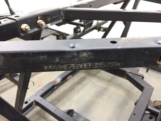 Frame Chassis BOS 2014 Polaris RZR 4 800 LE EPS 2647 x