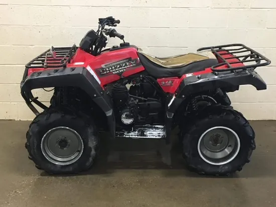 Frame Chassis 2001 Yamaha Grizzly 600 YFM600F 4x4 2652A