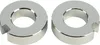 Harddrive Chrome Rear Axle Collar Set