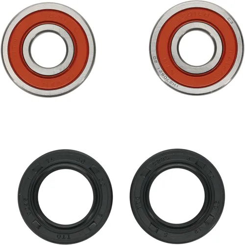 Pivot Works Premium Front Rear Wheel Bearing Kit for Suzuki Yamaha
