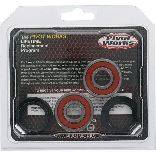 Pivot Works Premium Front Wheel Bearing Kit for Honda Off-Road Motorcycle
