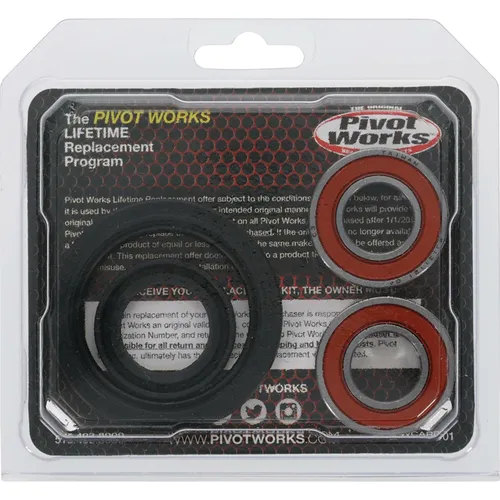 Pivot Works Premium Front Wheel Bearing Kit for Suzuki DR350-650 DRZ250 RMX250