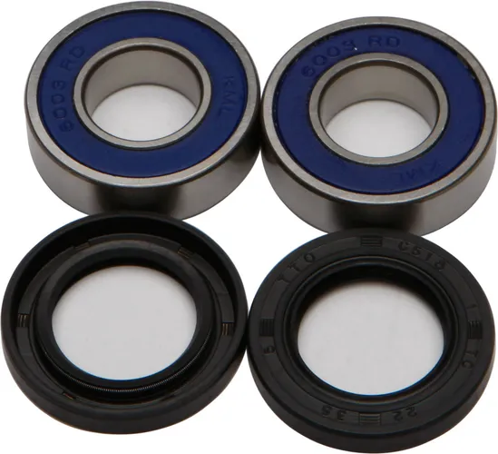 All Balls Front Wheel Bearing Kit for Yamaha YZ125 YZ250 WR250