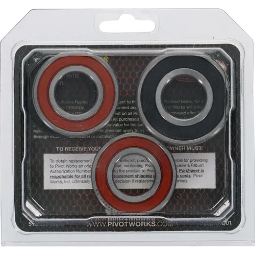 Pivot Works Rear Premium Wheel Bearing Kit