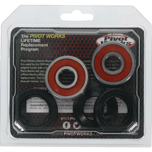 Pivot Works Premium Front Wheel Bearing Kit for Honda Motorcycle 70-200