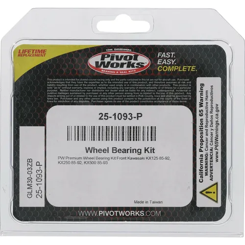 Pivot Works Front Premium Wheel Bearing Kit