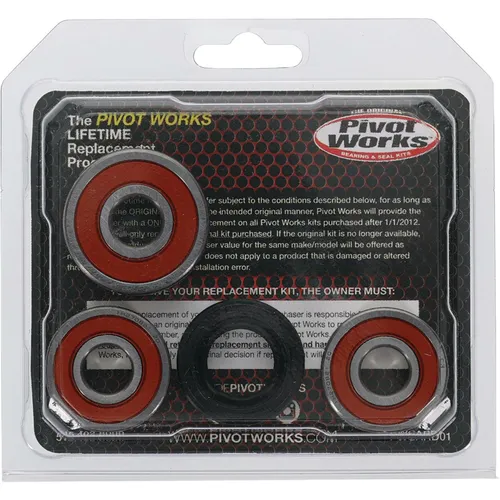 Pivot Works Premium Front Wheel Bearing Kit for Honda Kawasaki Suzuki