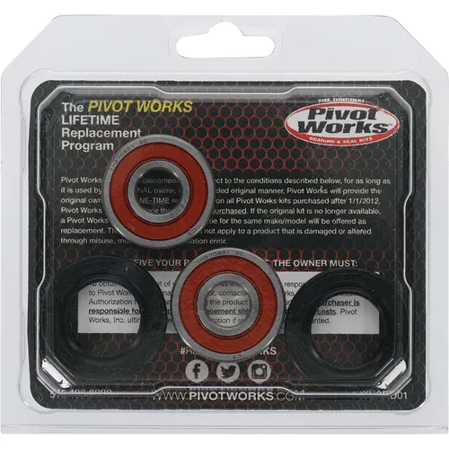 Pivot Works Premium Front Wheel Bearing Kit for Honda Suzuki 50-85