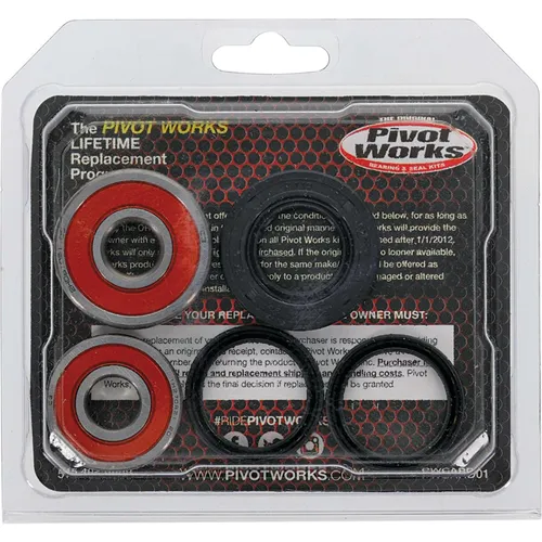 Pivot Works Premium Rear Wheel Bearing Kit for Kawasaki KX80