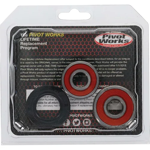 Pivot Works Premium Rear Wheel Bearing Kit for Honda Off-Road Motorcycle 70-200