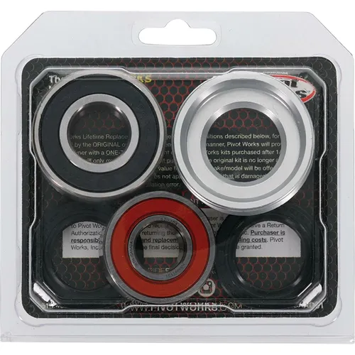 Pivot Works Premium Rear Wheel Bearing Kit for Honda XR250R XR350R XR600R