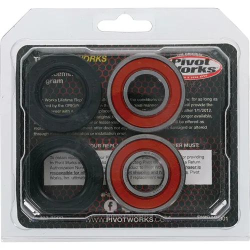 Pivot Works Premium Front Wheel Bearing Kit for BMW Honda Kawasaki Motorcycle