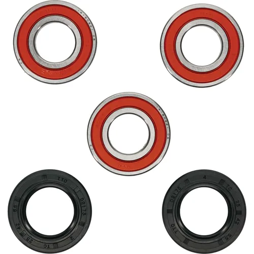 Pivot Works Premium Rear Wheel Bearing Kit for Kawasaki KX125 KX250 KX500