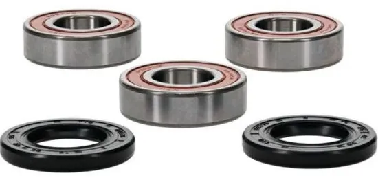 Pivot Works Premium Rear Wheel Bearing Kit for Kawasaki KX125 KX250 KX500 7