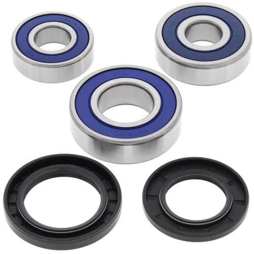 All Balls Rear Wheel Bearing Kit for Kawasaki Street Motorcycle 250-550