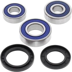 All Balls Rear Wheel Bearing Kit for Kawasaki Street Motorcycle 250-550