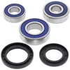 All Balls Rear Wheel Bearing Kit for Kawasaki Street Motorcycle 250-550