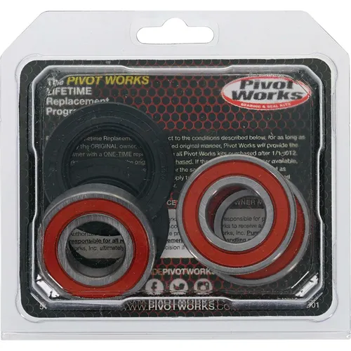 Pivot Works Premium Rear Wheel Bearing Kit for Yamaha Motorcycle 125-500