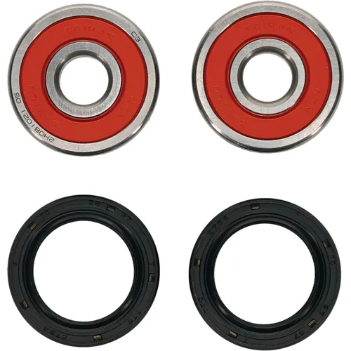 Pivot Works Premium Rear Wheel Bearing Kit for Honda Motorcycle 70-110