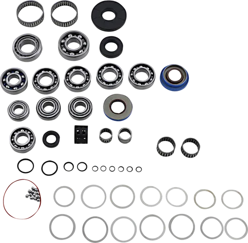 Moose Transmission Rebuild Kit w Bearings Seals O Rings Shims