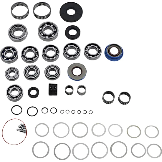 Moose Transmission Rebuild Kit w Bearings Seals O Rings Shims 2