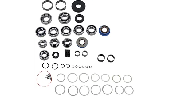 Moose Transmission Rebuild Kit w Bearings Seals O Rings Shims