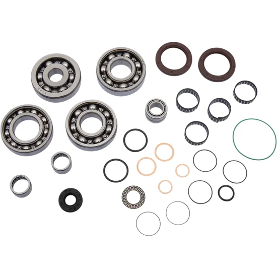 Moose Transmission Rebuild Kit Bearings Seals O Rings Shims 2